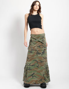 TRIPLE ZIP OFF SKIRT CAMO