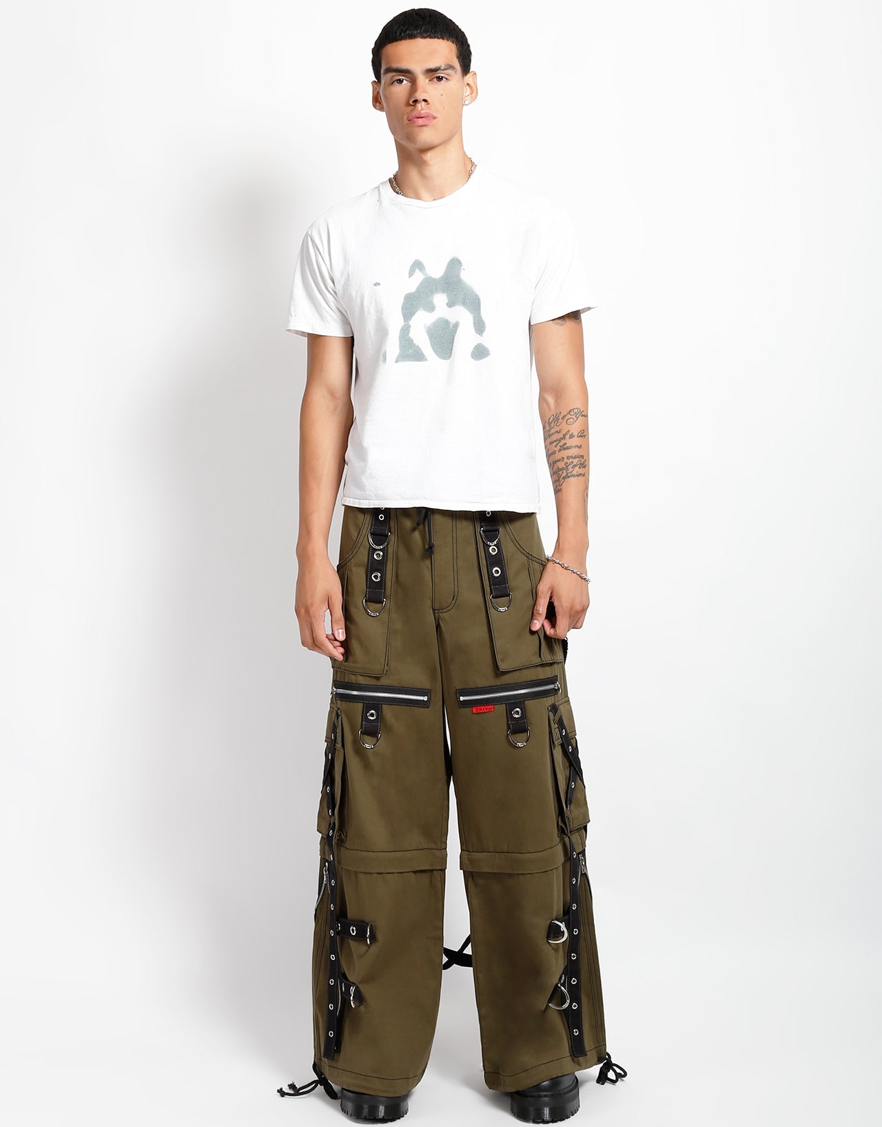 X-STRAP ZIP OFF PANT ARMY