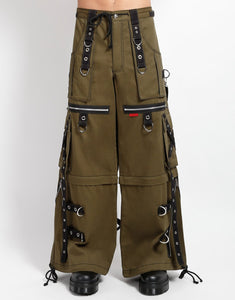 X-STRAP ZIP OFF PANT ARMY