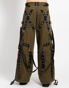 X-STRAP ZIP OFF PANT ARMY