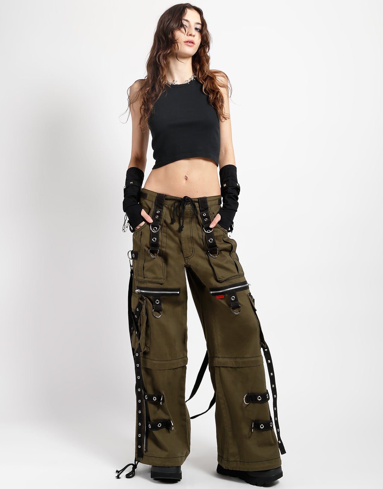 X-STRAP ZIP OFF PANT ARMY