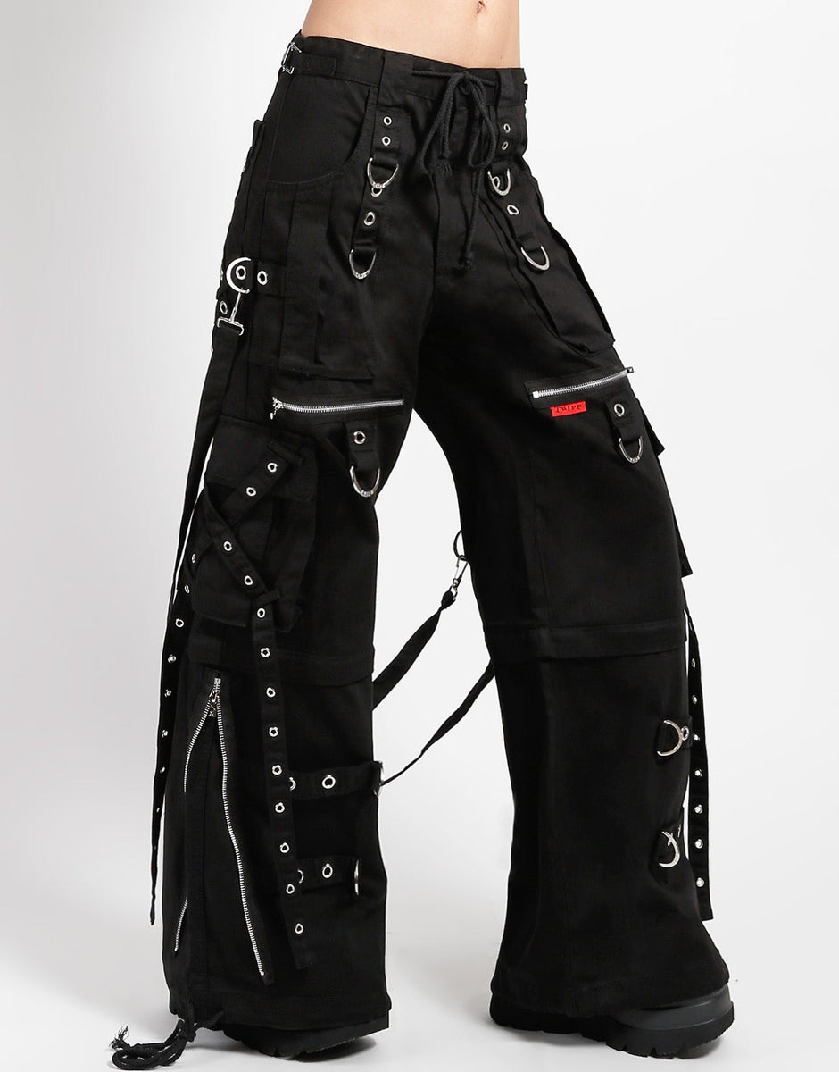 X-STRAP ZIP OFF PANT BLACK – Trash and Vaudeville