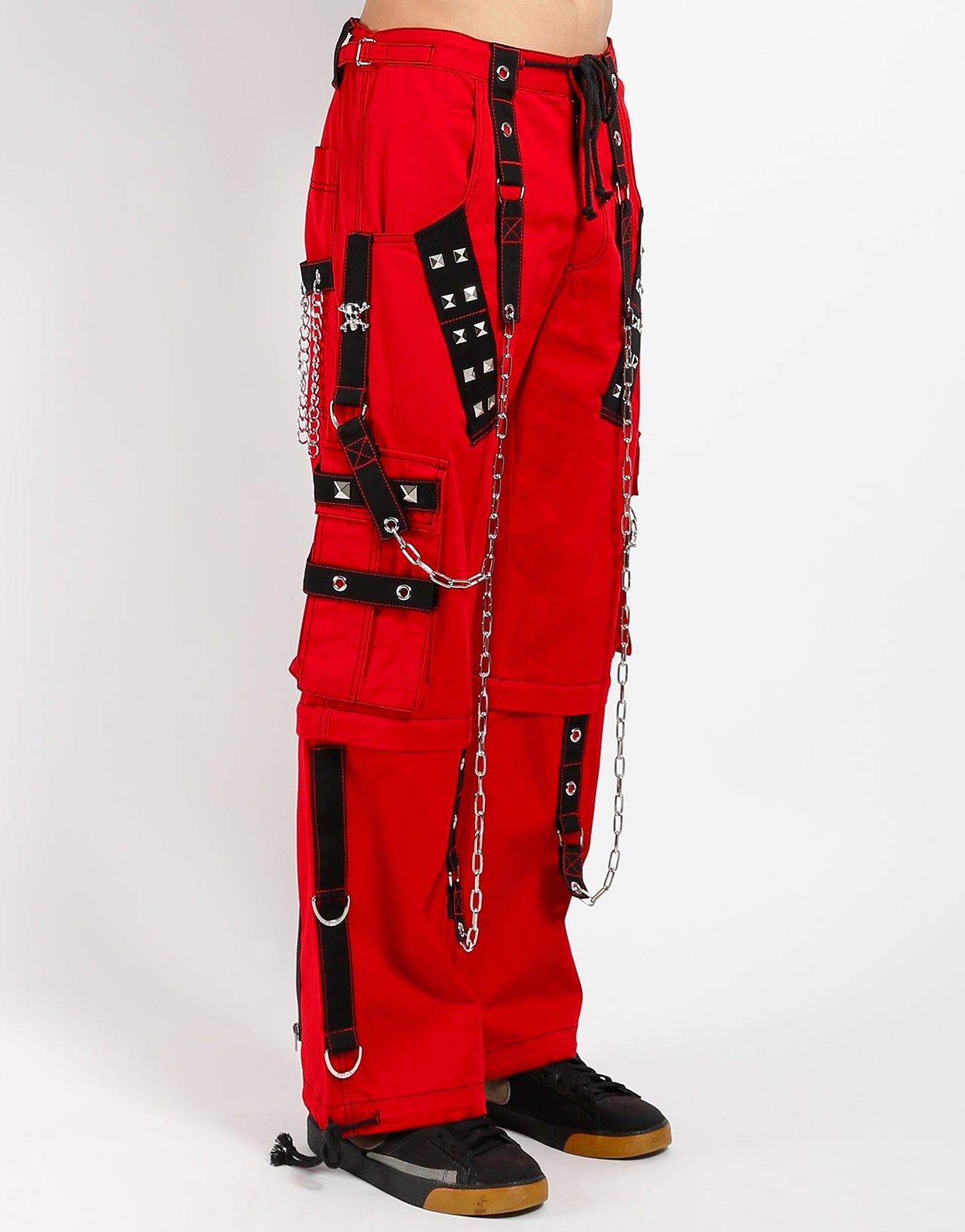 DARK CUFF PANT RED