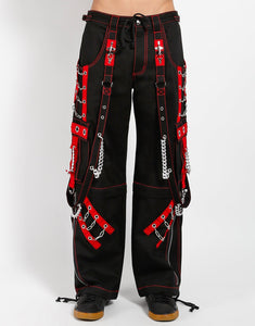 THE ROUGH PANT RED