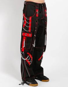 THE ROUGH PANT RED