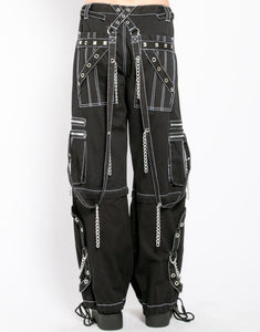 STEP CHAIN PANT WITH WHITE STITCH
