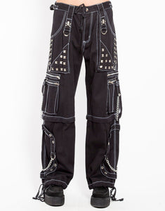 STEP CHAIN PANT WITH WHITE STITCH