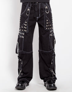 STEP CHAIN PANT WITH WHITE STITCH