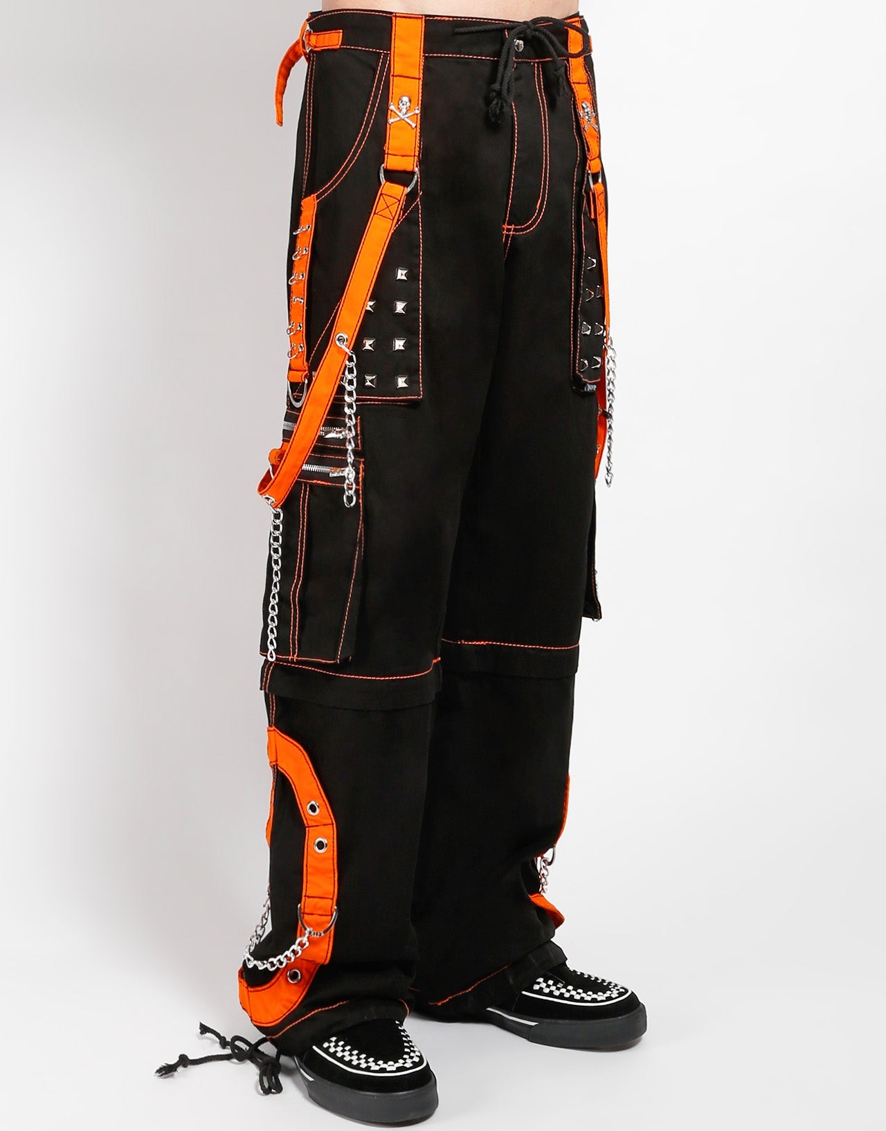 STEP CHAIN PANT ORANGE