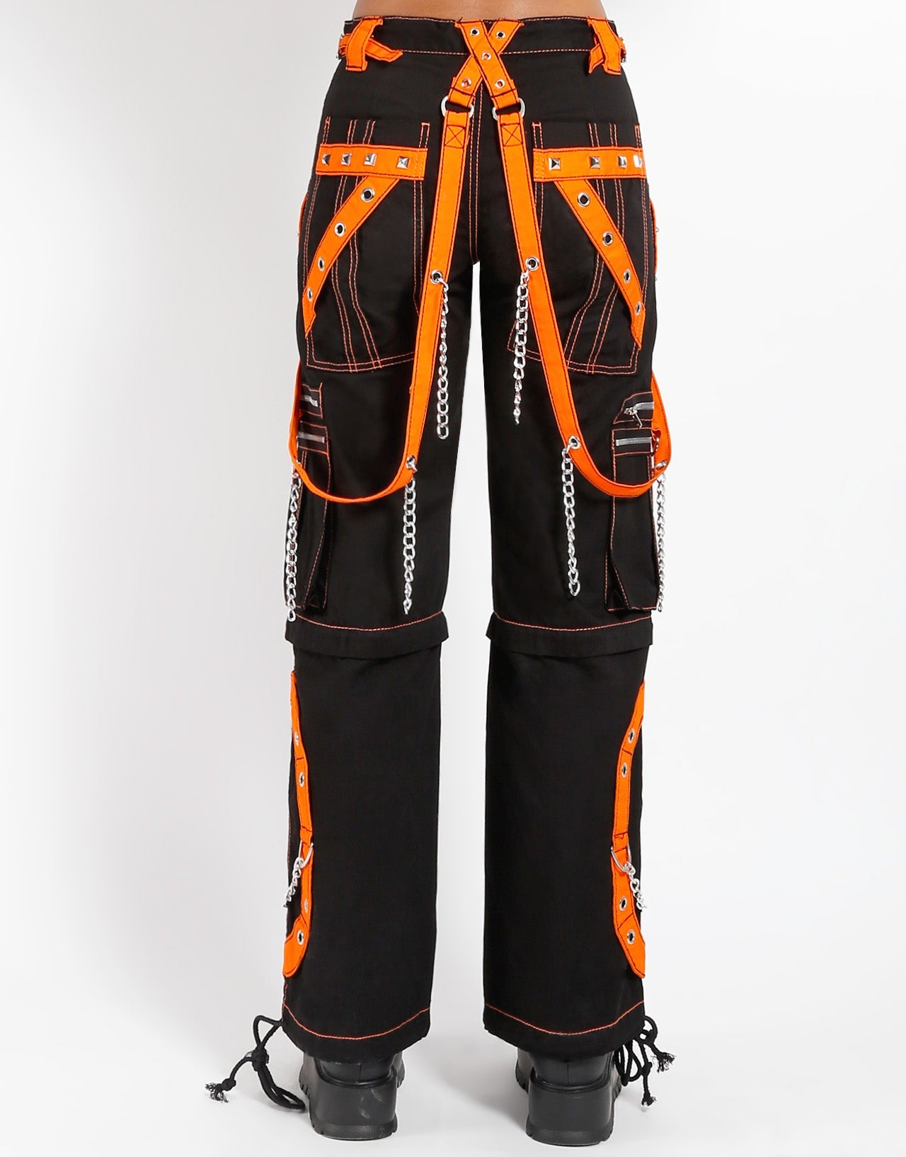 STEP CHAIN PANT ORANGE