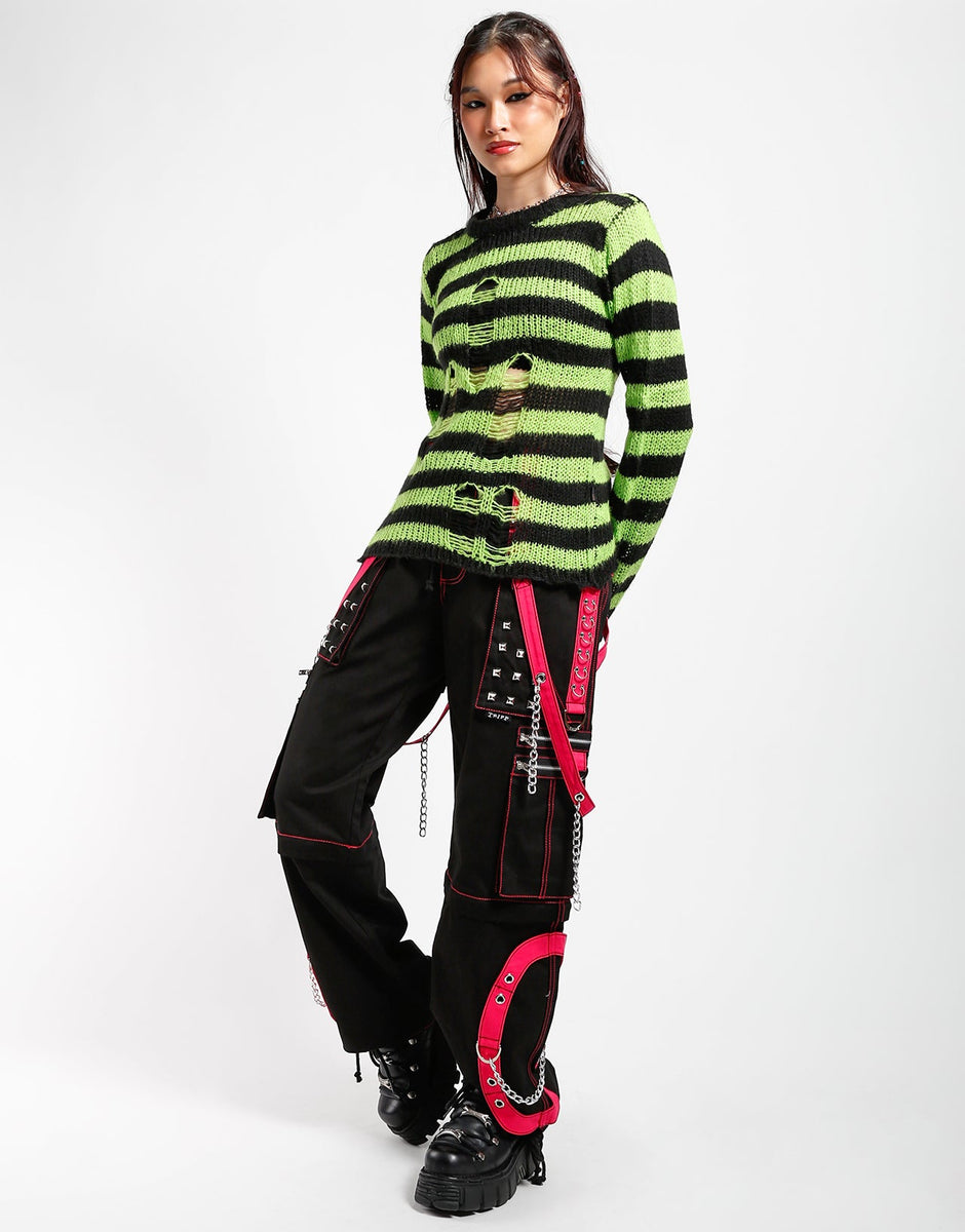 STEP CHAIN PANT PINK – Trash and Vaudeville