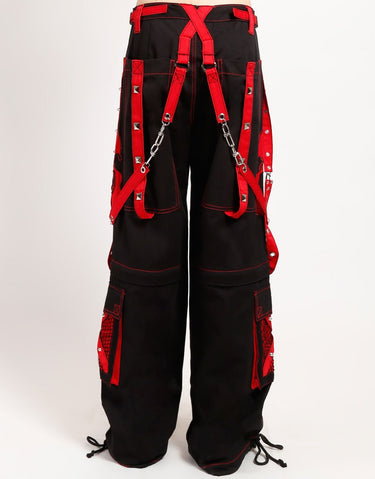 SCARE DARK STREET PANT RED