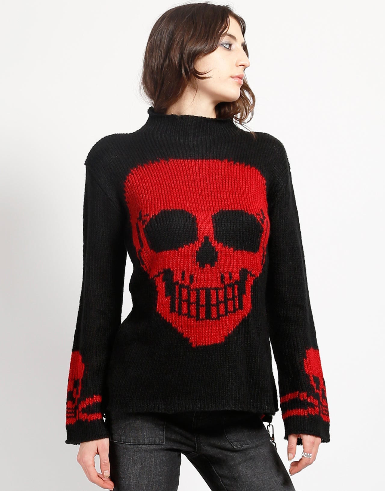 Skull sweater hotsell