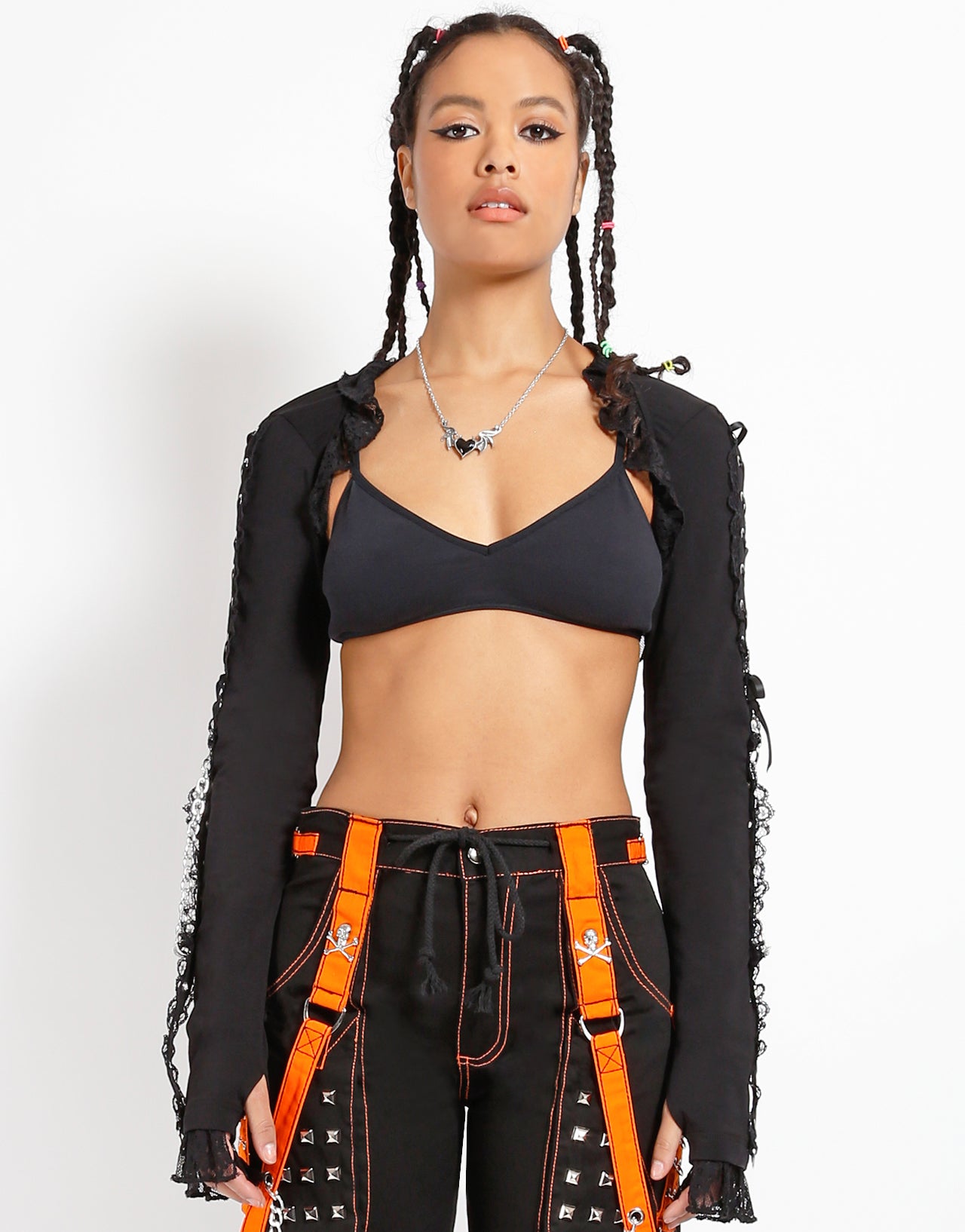 LOLITA SHRUG BLACK