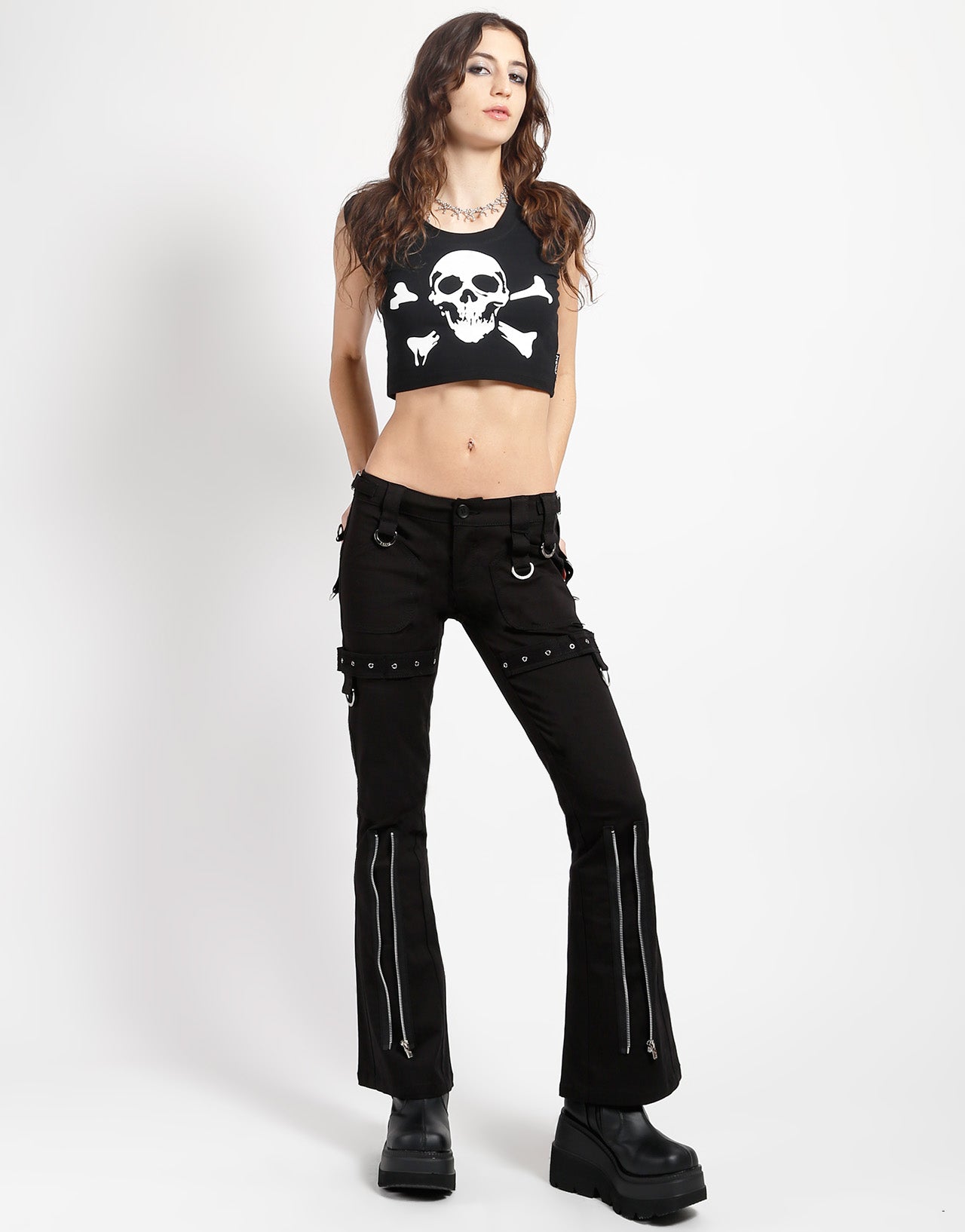 SUPER SKULL TEE BLACK