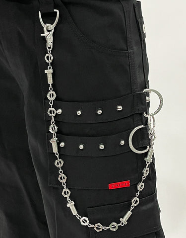 NUT AND BOLT WALLET CHAIN