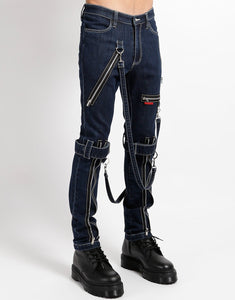 DENIM BONDAGE PANT