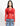 LADIES LONG SLEEVE FISHNET RED