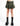 PEACE PLEATED SKIRT ARMY