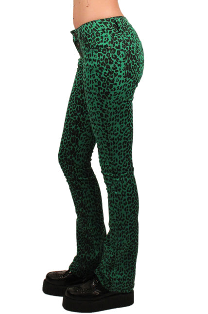 Bootcut Jeans Cheetah Print