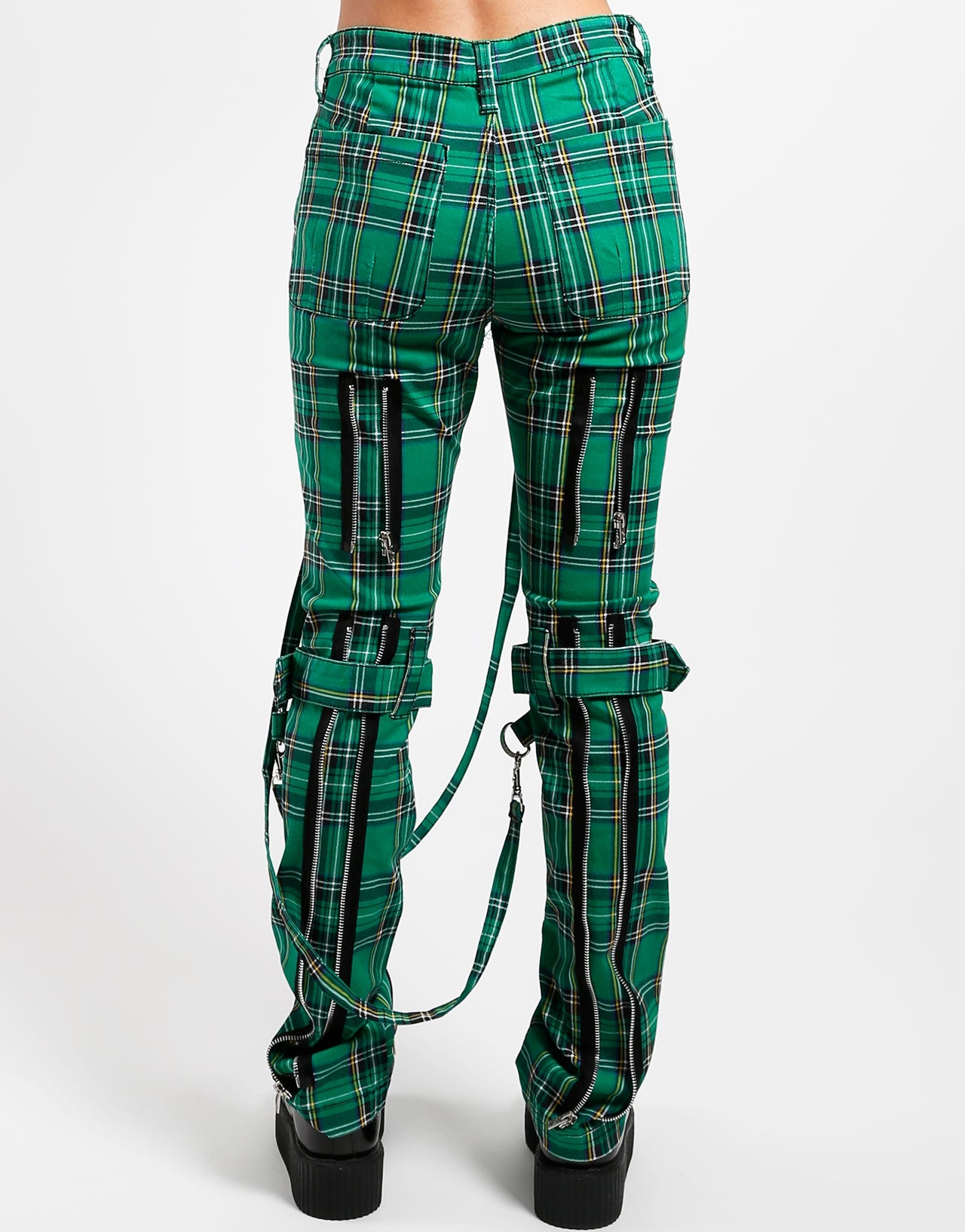 TRIPP NYC - BONDAGE PANT YELLOW PLAID