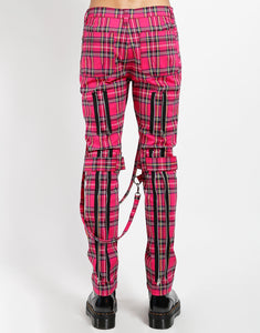 Plaid Bondage Pant