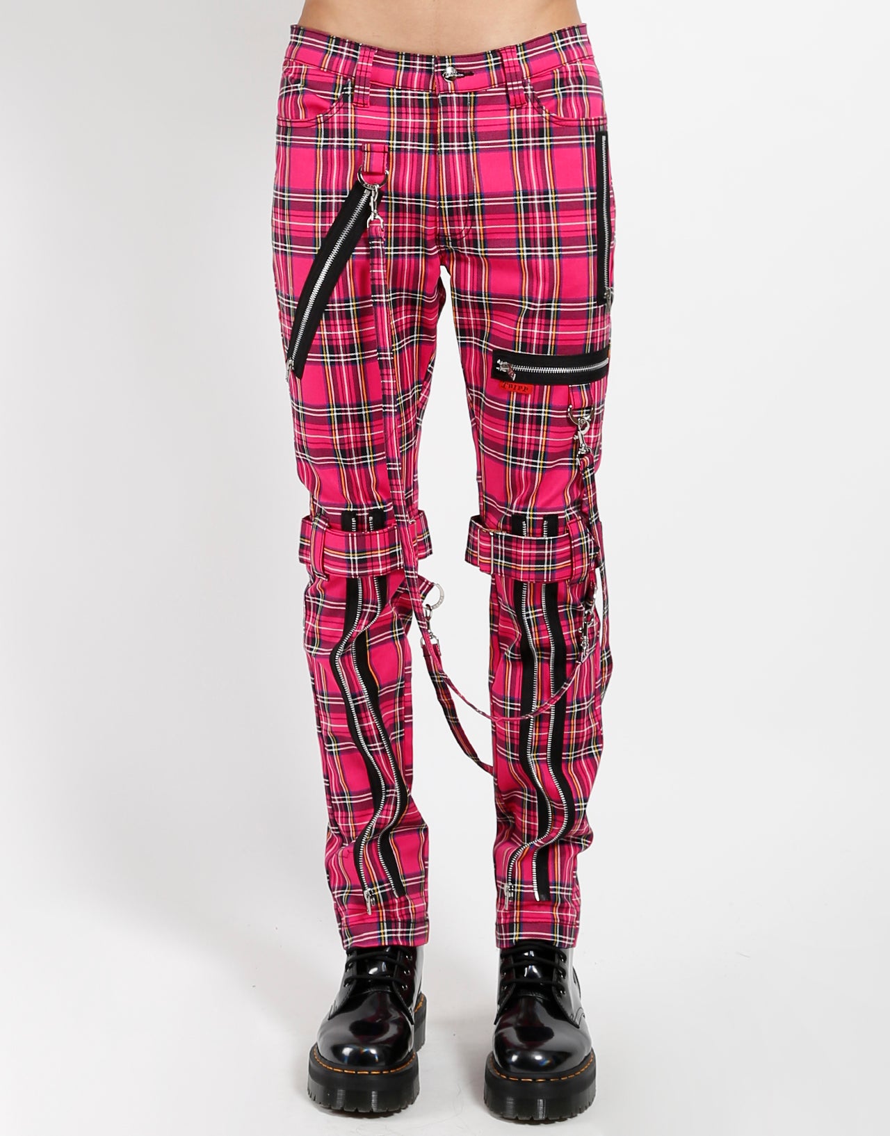 Plaid Bondage Pant