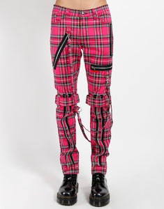 Plaid Bondage Pant