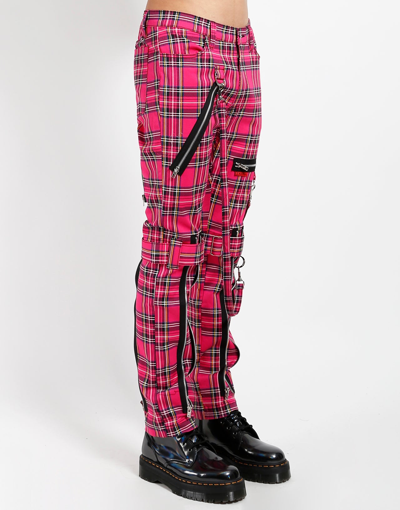 Plaid Bondage Pant