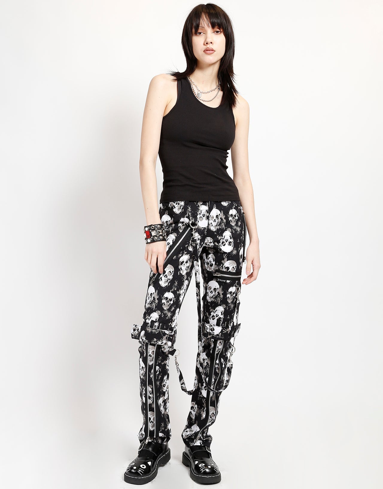 BONDAGE PANT SKULL