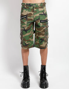 PUNK SHORT GREEN CAMO