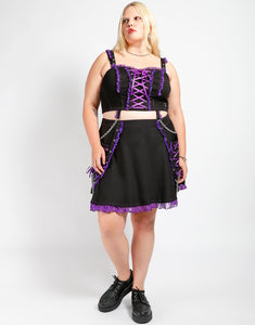 CURVE LOLITA CORSET PURPLE