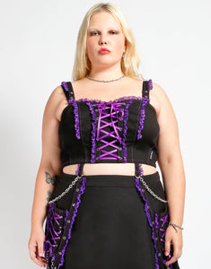 CURVE LOLITA CORSET PURPLE