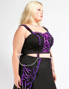 CURVE LOLITA CORSET PURPLE