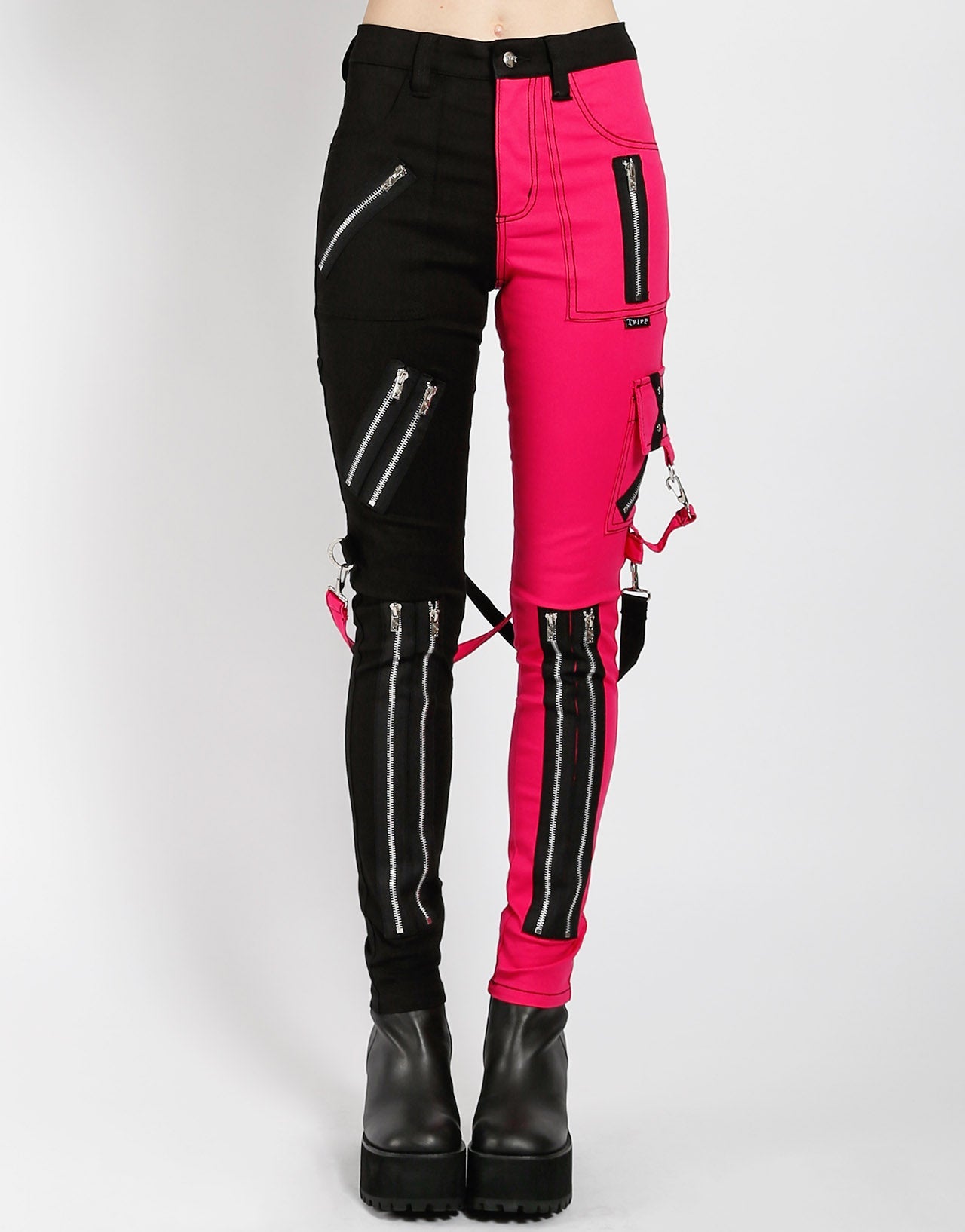 SPLIT LEG RAGE PANT PINK