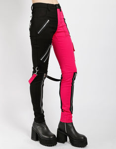 SPLIT LEG RAGE PANT PINK