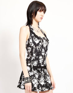MARY CHAIN CORSET SKULL