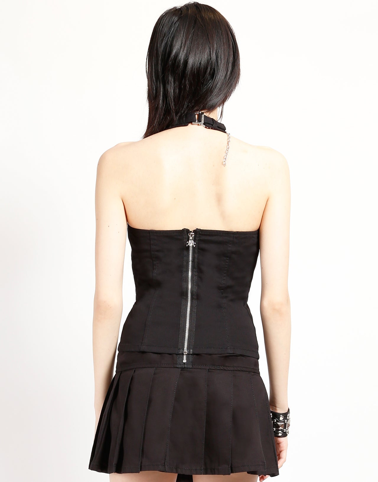 MARY CHAIN CORSET BLACK