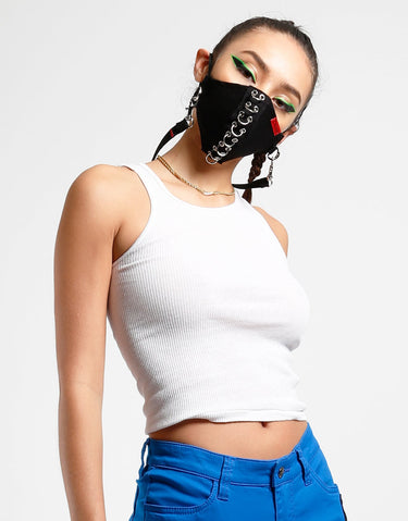 PIERCING FACE COVER