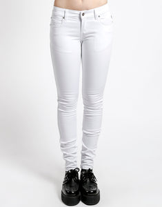 T Back Jeans WHITE