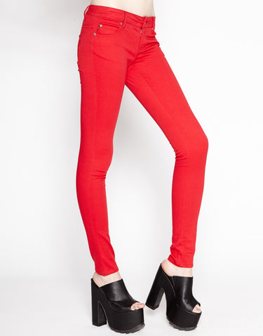 T-BACK JEAN RED