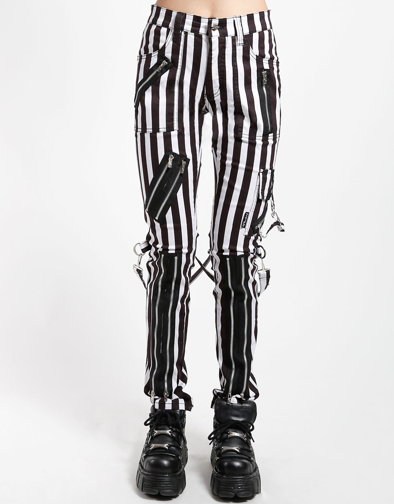 CLASSIC SLIM LEG  BONDAGE PANT MEDIUM STRIPE