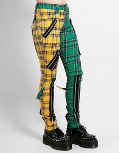 MADNESS PANT YELLOW/GREEN PLAID