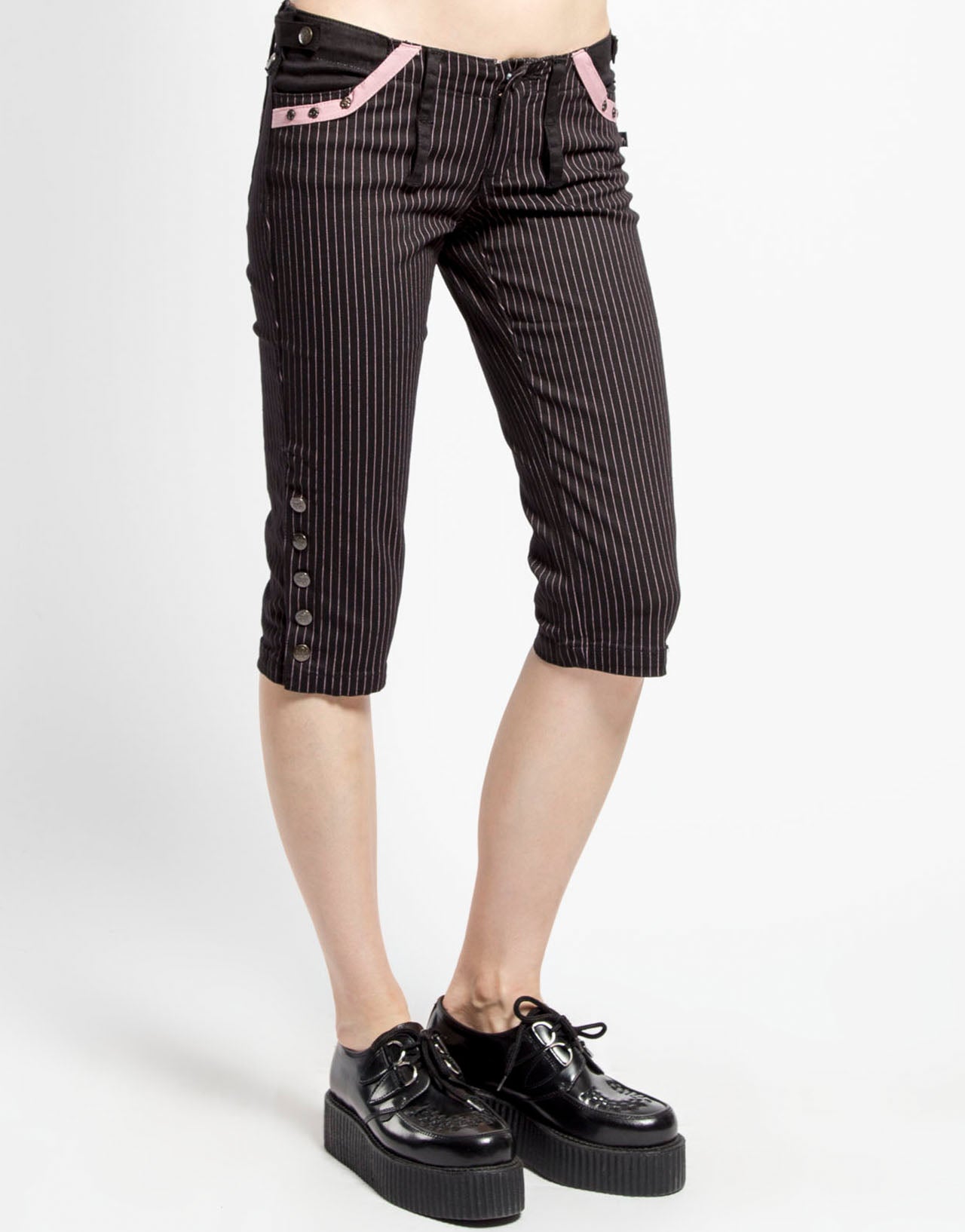 Pinstripe Capri