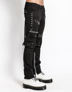 STUDDED BONDAGE PANT