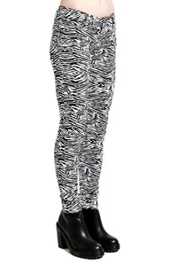 Safari Jeans Zebra Print