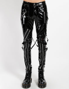 Vinyl Classic Slim Leg Bondage Pant