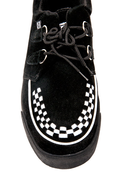 CREEPER SNEAKER BLACK/WHITE STITCH A918