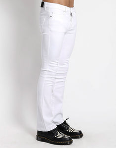 TRASH & VAUDEVILLE WHITE BOOTCUT JEAN