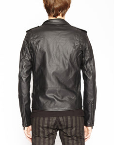 Faux Leather Moto Jacket